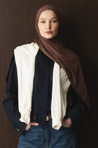 Penye Şal - Kahverengi