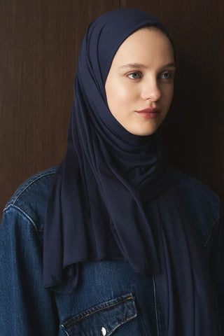 Penye Şal - Lacivert