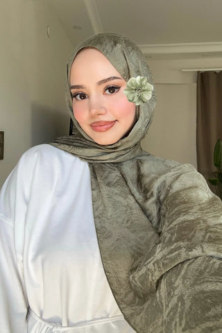 Premium Glow Jakar Şal Dama - Nefti