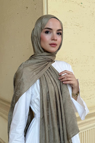Premium Glow Jakar Şal Dama - Nefti