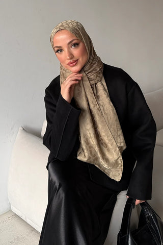 Premium Jakar Leopar Desen Şal - Nefti