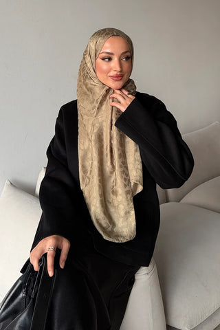 Premium Jakar Leopar Desen Şal - Nefti