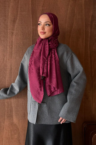 Premium Jakar Leopar Desen Şal - Velvet