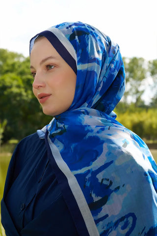 Prestige Carmen Desen Şal - Saks