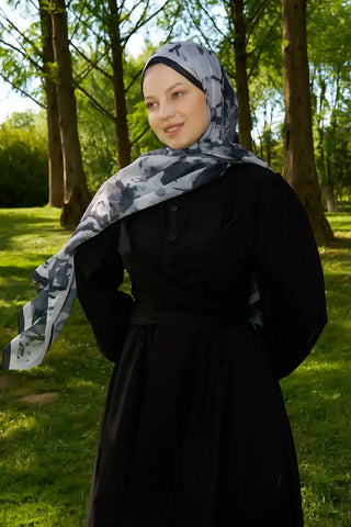 Prestige Carmen Desen Şal - Siyah