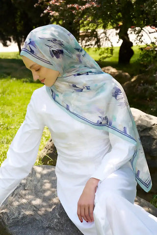 Prestige Leona Desen Şal - Mint