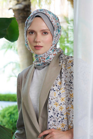 Seremoni Koleksiyonu Sara Desen Şal - Mint