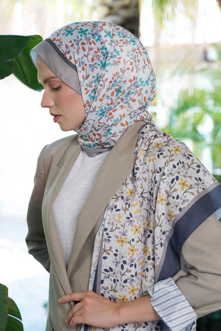 Seremoni Koleksiyonu Sara Desen Şal - Mint