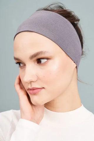 Silikonlu Bandana Bone - Gri