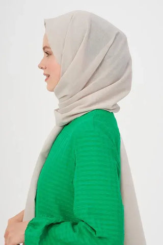 Taşlanmış Pamuk Şal - Taş